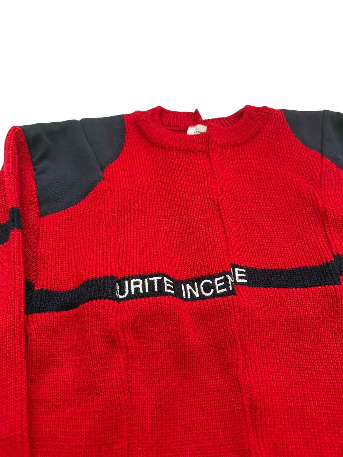 2016 Fire Safety Reconstucted Knit Securite Sweater
