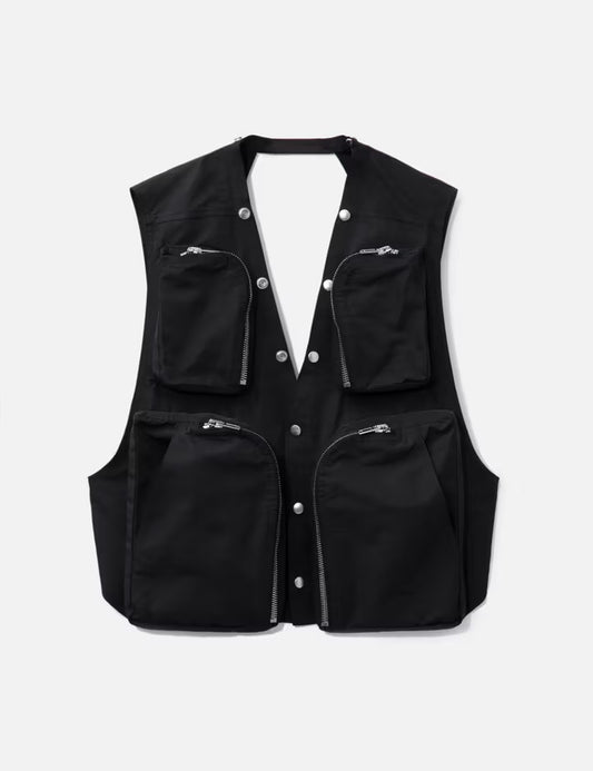 SS26 Hollywood Cargo Zip Vest