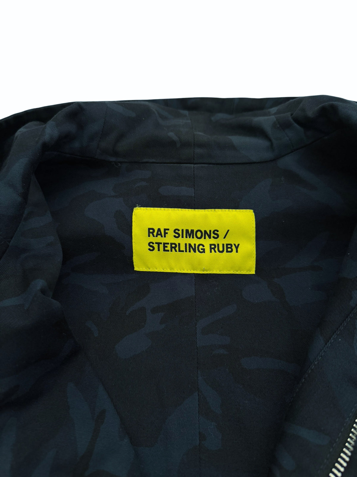 Sterling Ruby Camo Shark Fathers Parka