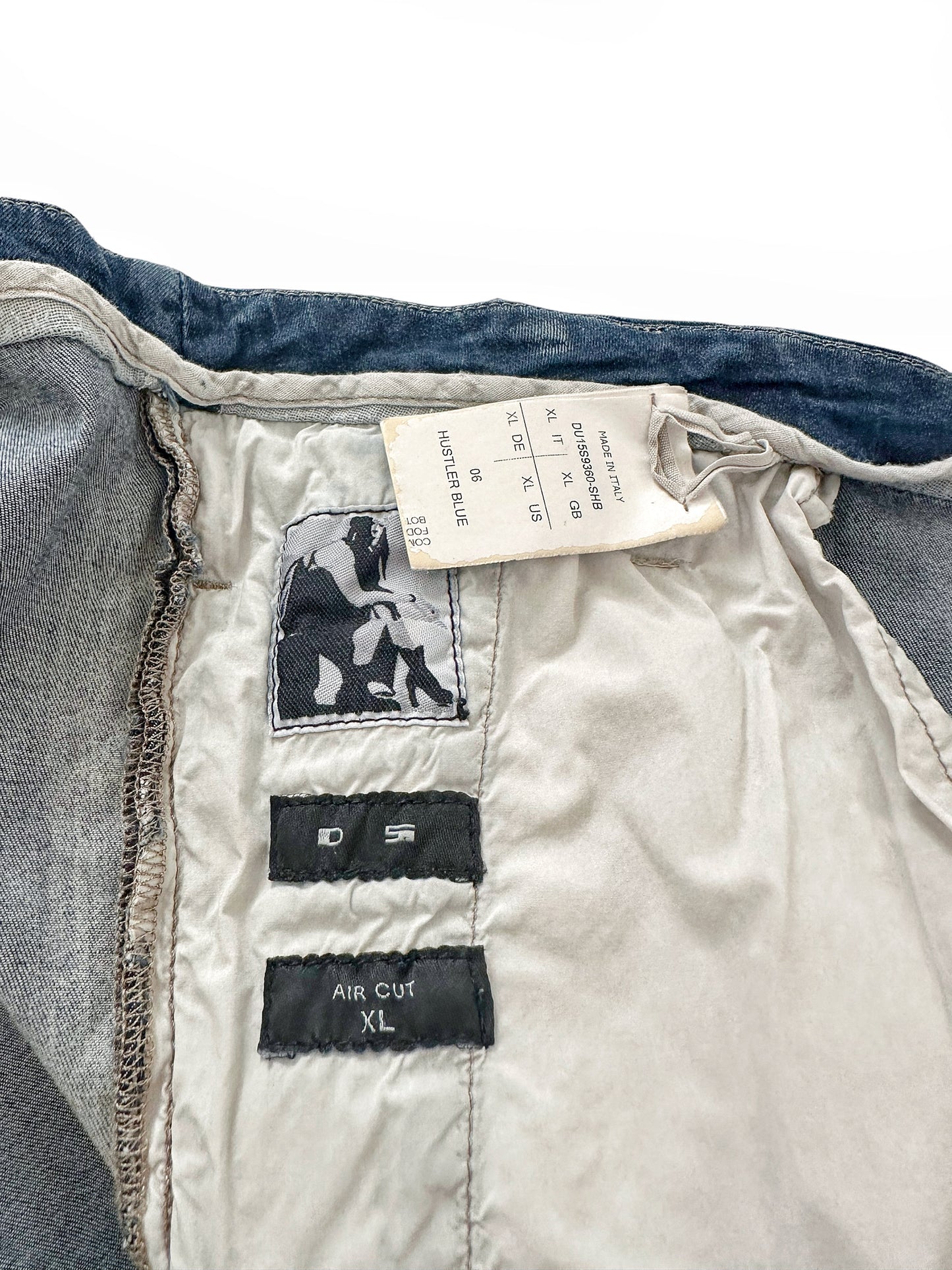 OG Hustler Blue Wash Aircut Denim