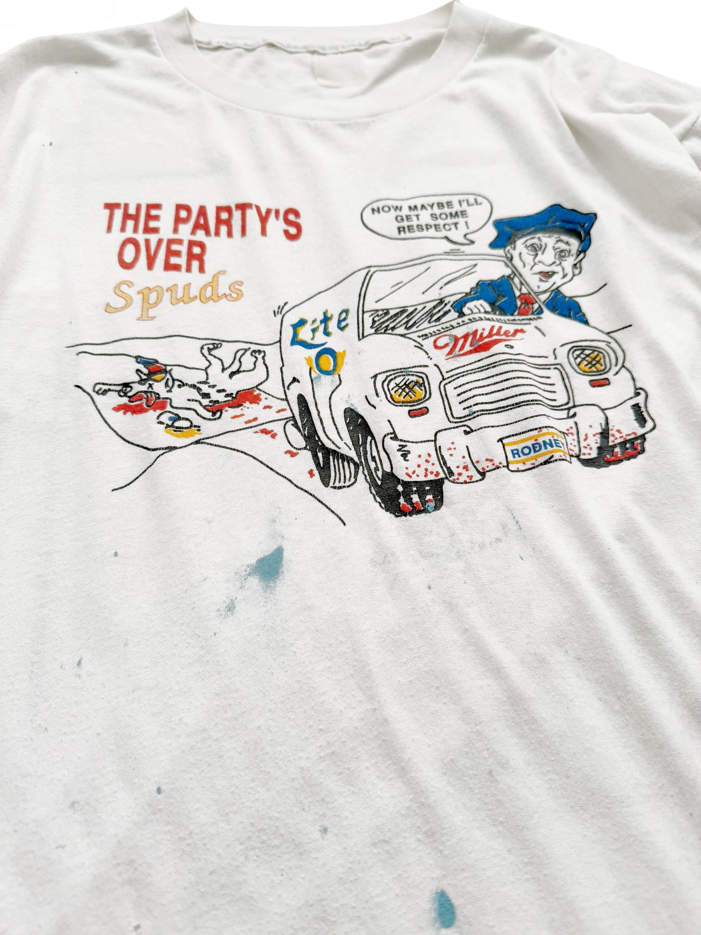 1980’s Rodney Dangerfield Miller Lite Hit And Run Shirt