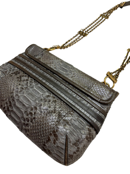 Python and Chain Strap Crossbody