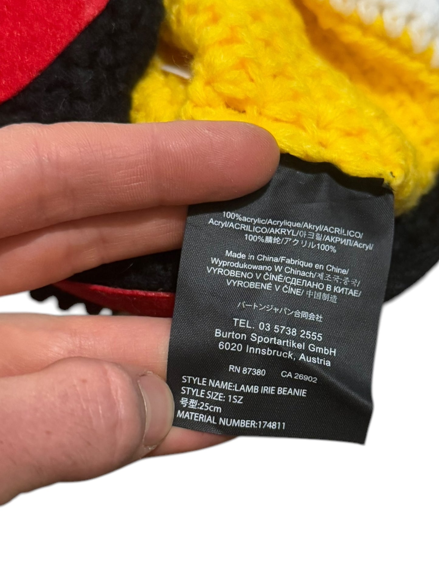 x L.A.M.B. Gwen Stefani Heart Beanie