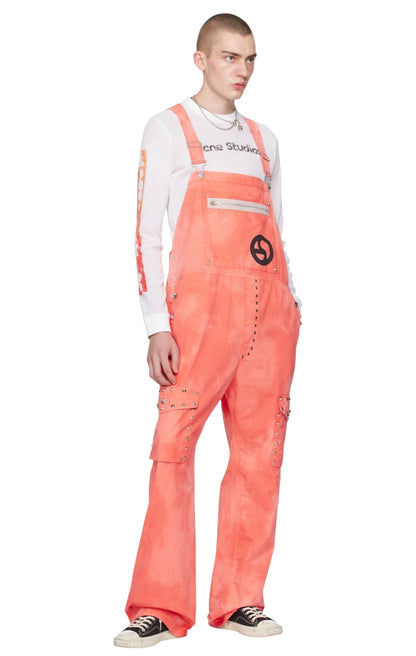 Cotton Studded Dye Overalls