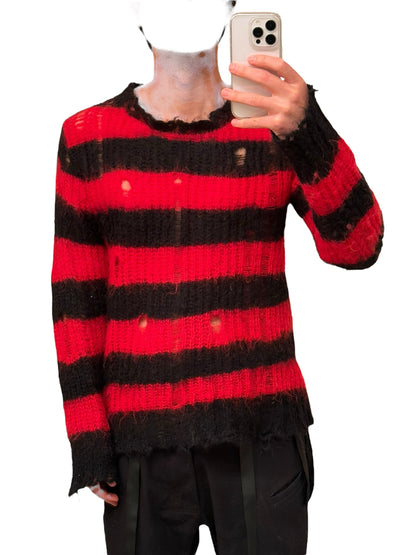 2014 Runway Punk Thrashed Mohair Sweater