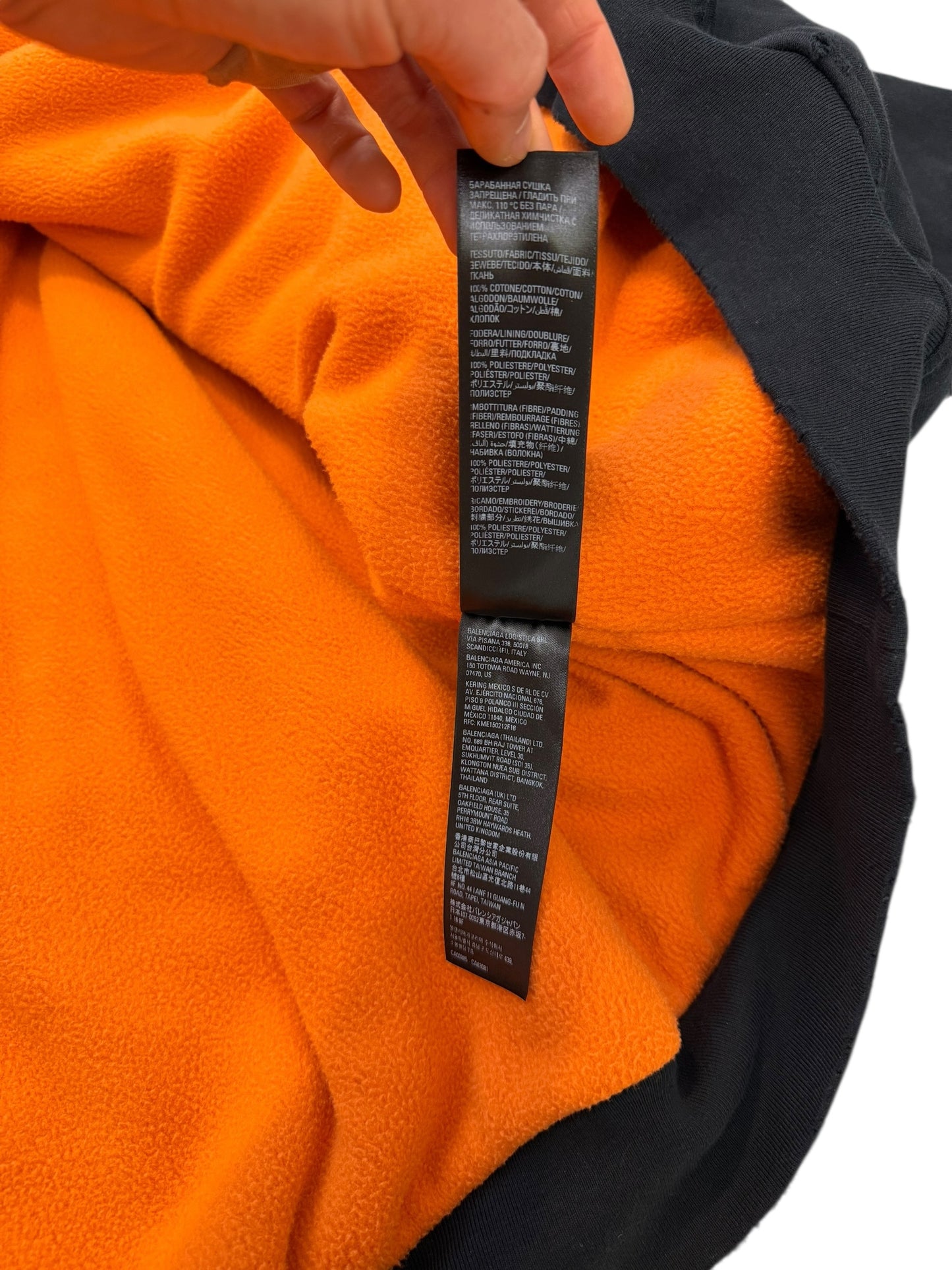 Heavy Cotton Fleece Hooded Bomber