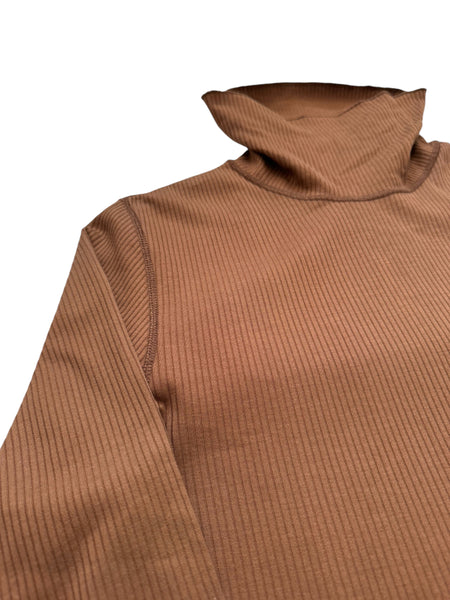 2000’s Ribbed Brown Longsleeve