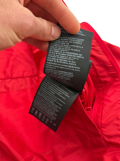 Red Re-Nylon Logo Windbreaker Zip Up