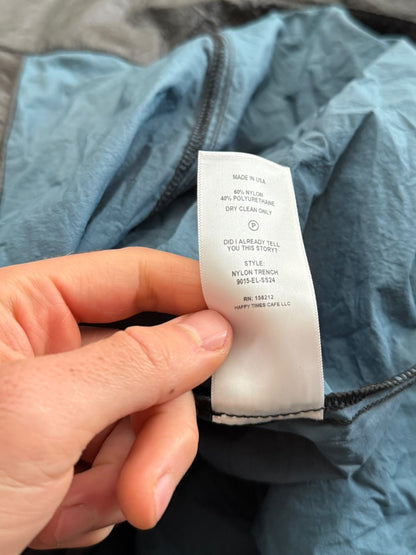 Nylon Oversized Trench