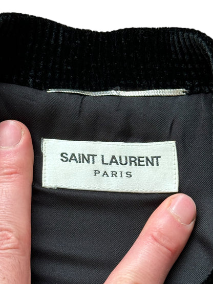 2019 Runway Velvet Sequin Teddy Bomber Jacket