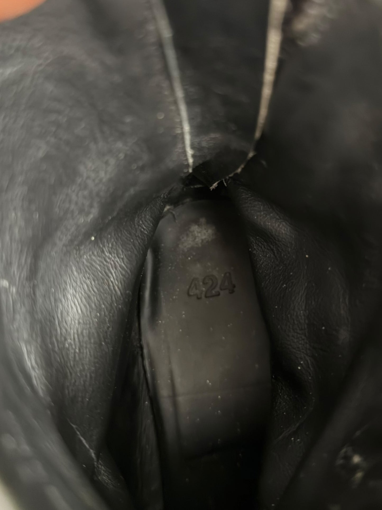 Black Marathon Draped Boot