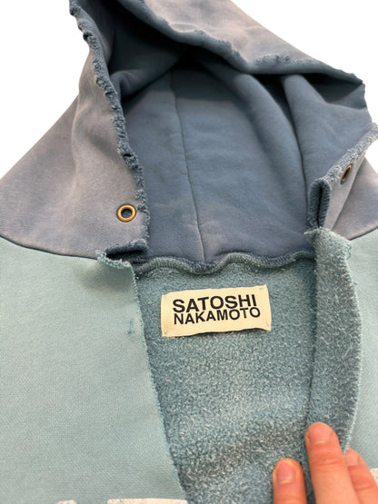 Destructo Faded Distressed Slit Hoodie