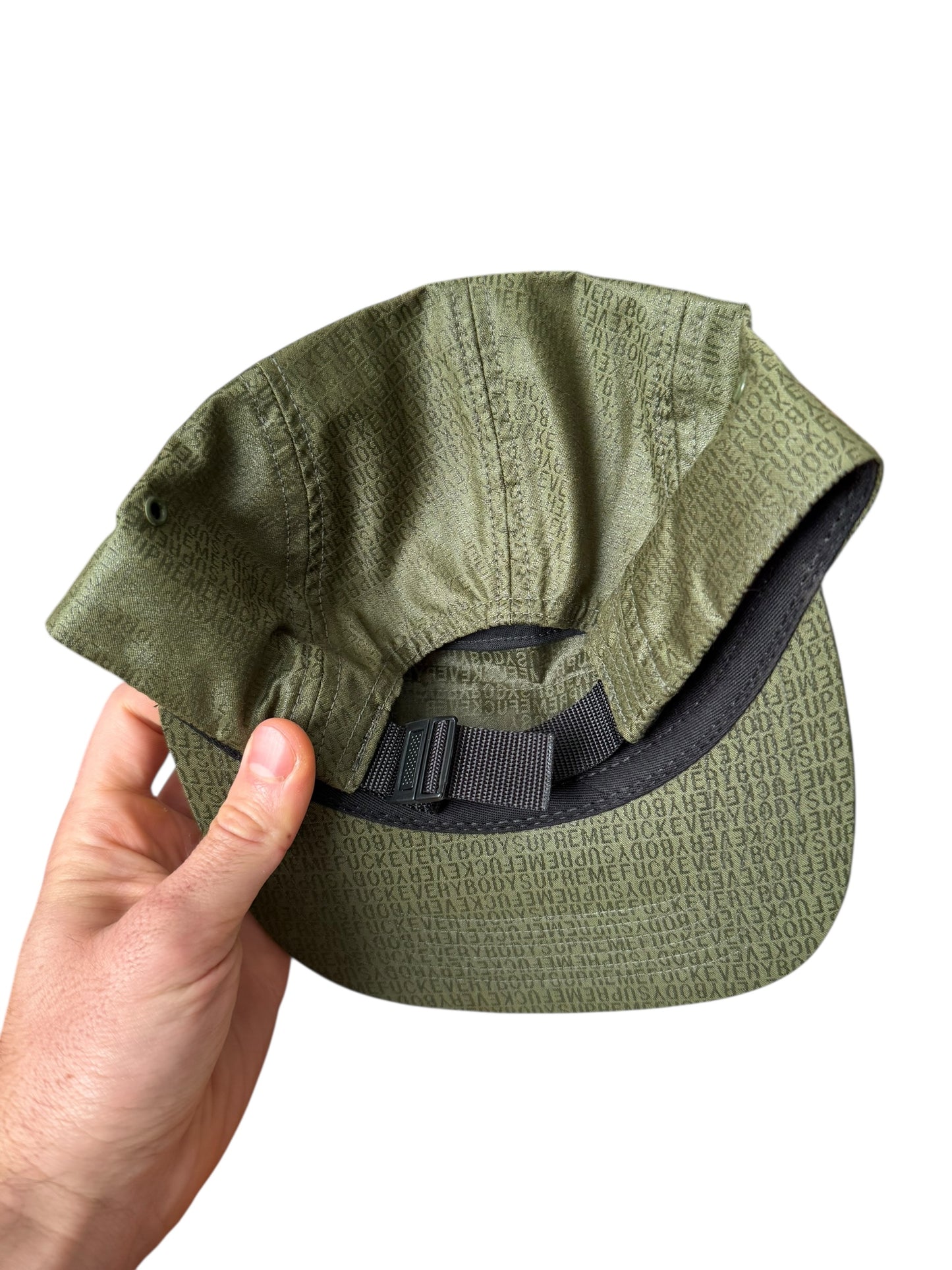 Fuck Everybody Jacquard Camp Cap