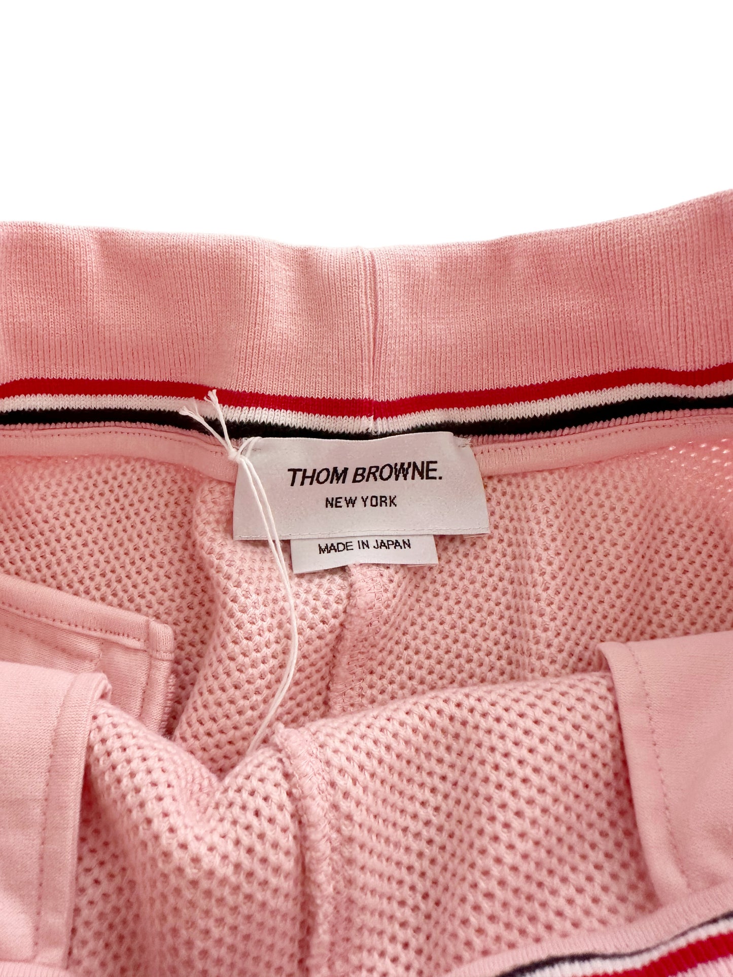 Honeycomb Pique Pink Sweatshort