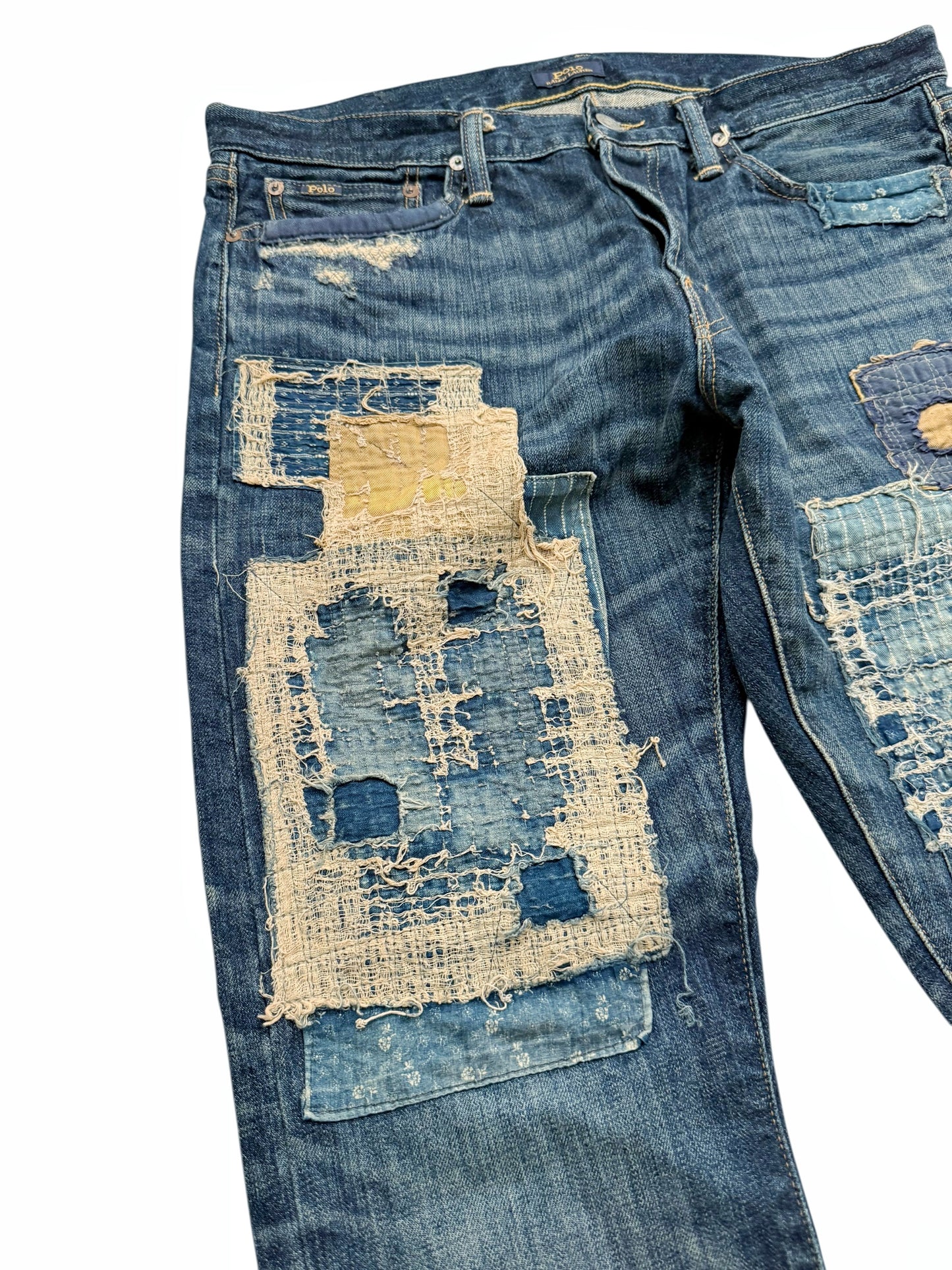 Boro Sashiko Repair Denim