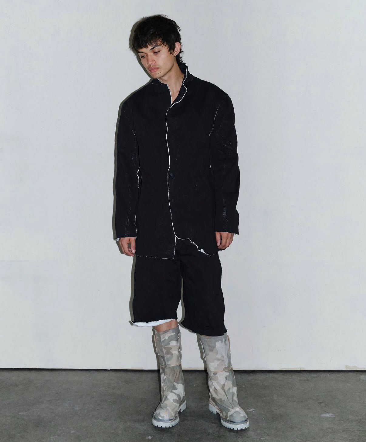 FW25 METAL Molded Blazer Coat
