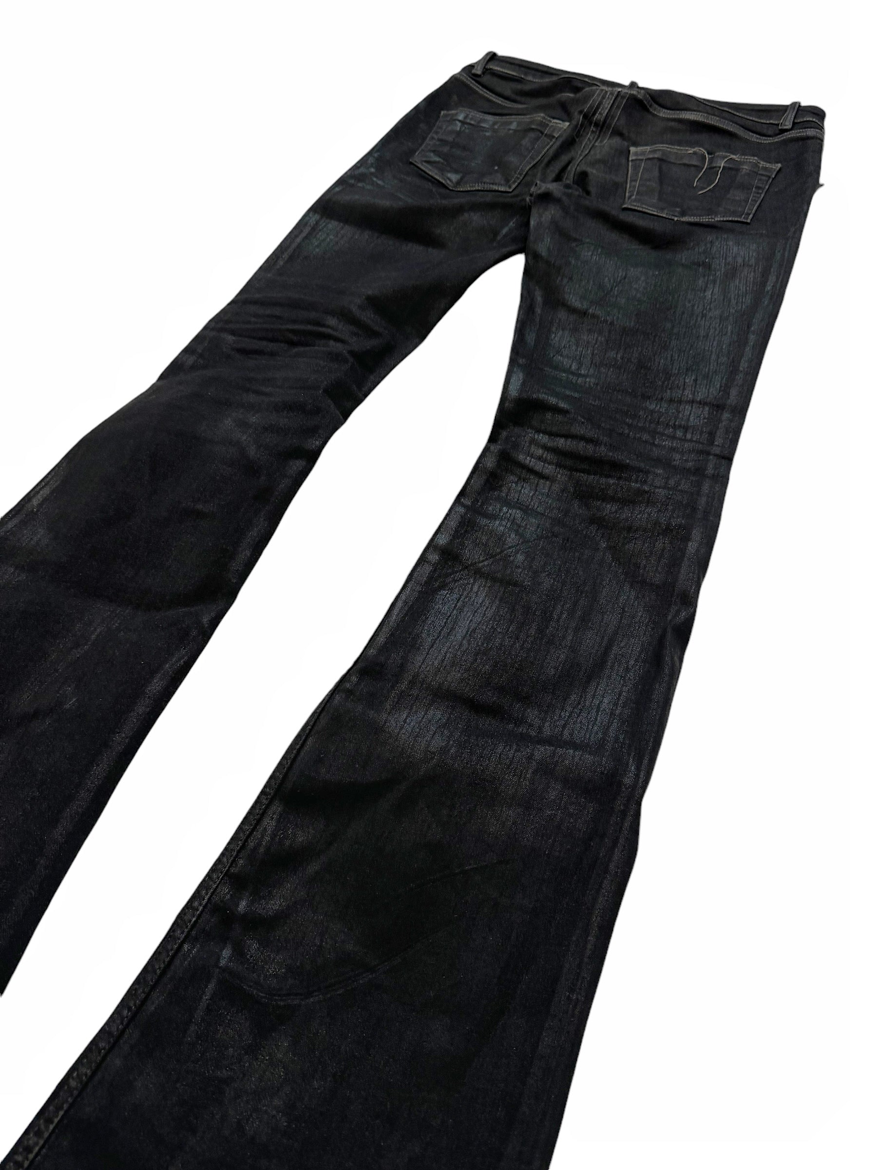 Foil Wax Tyrone Bootcute Flare Denim – Archive Reloaded