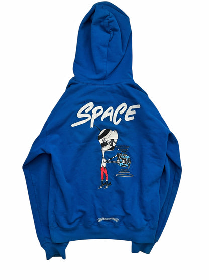 Matty Boy Space Flame Blue Hoodie