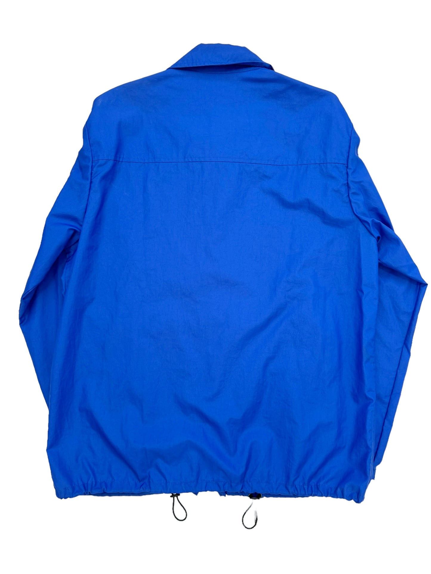 Blue Polyamide Coaches Jacket