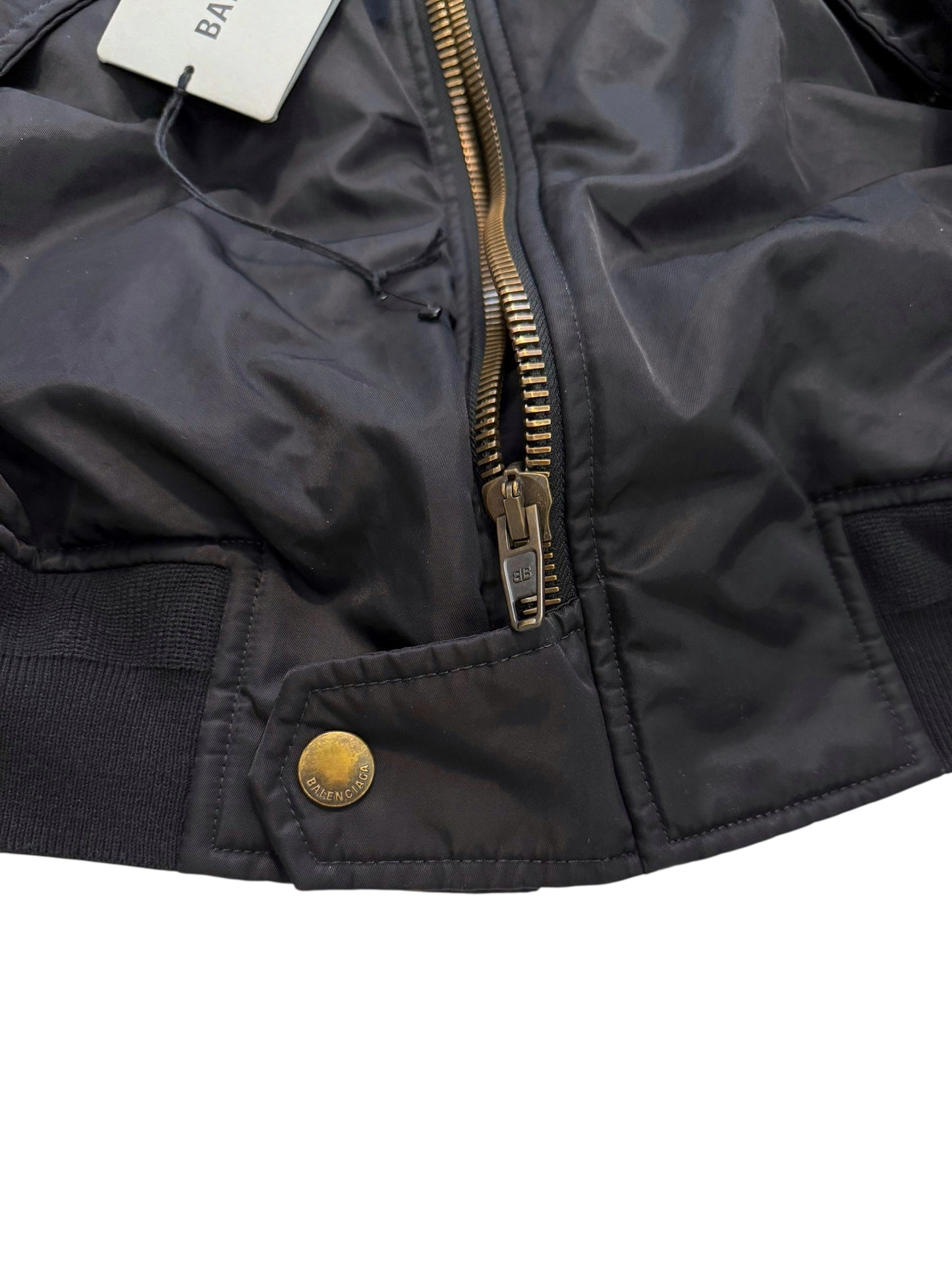 3B Hooded Nylon Bomber