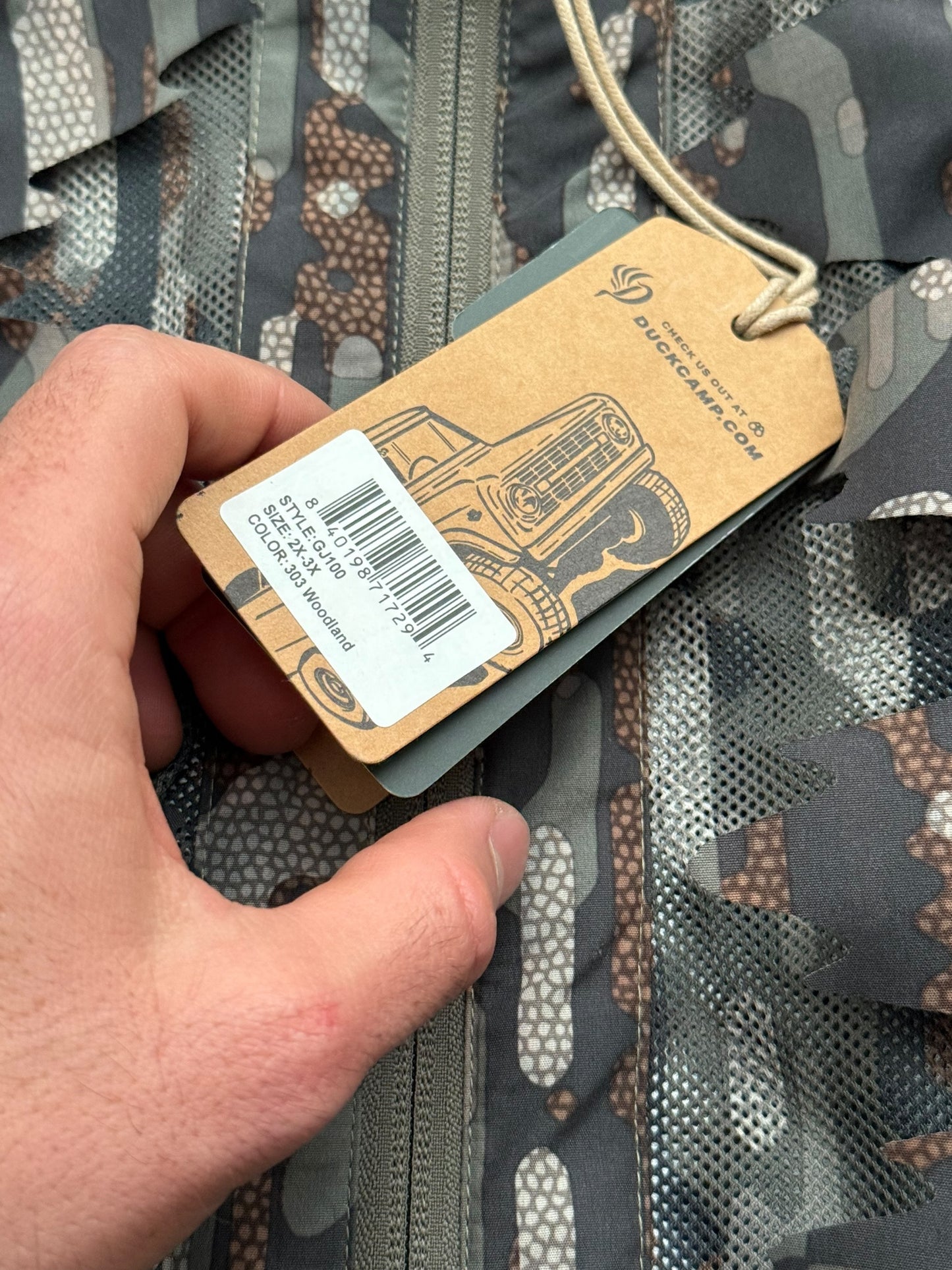 Duck Camp Ghillie Suit Camo Hood