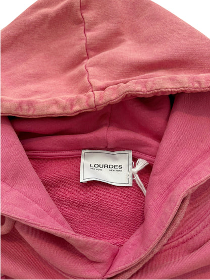 Swarovski Logo Overdyed Hoodie