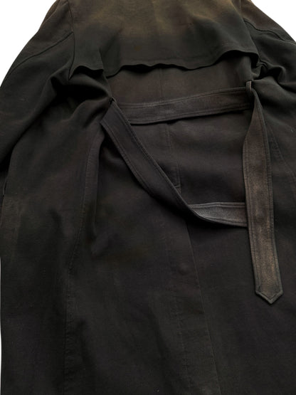 Reconstructed Sun Faded Jerseys Heavy Overcoat