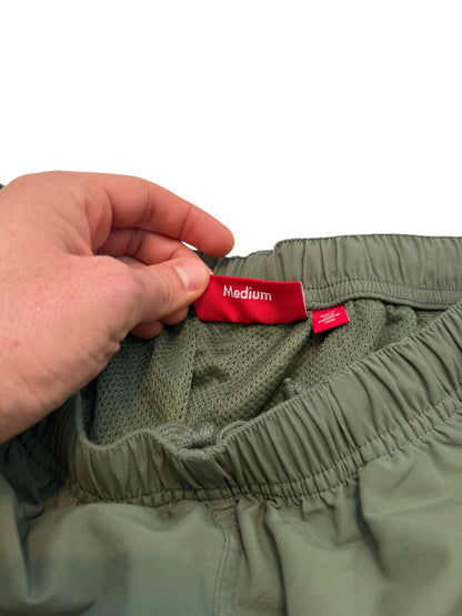 2023 Warmup Logo Zip Pants Olive