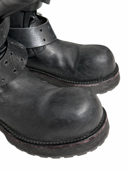 Venom High Buckle Boot