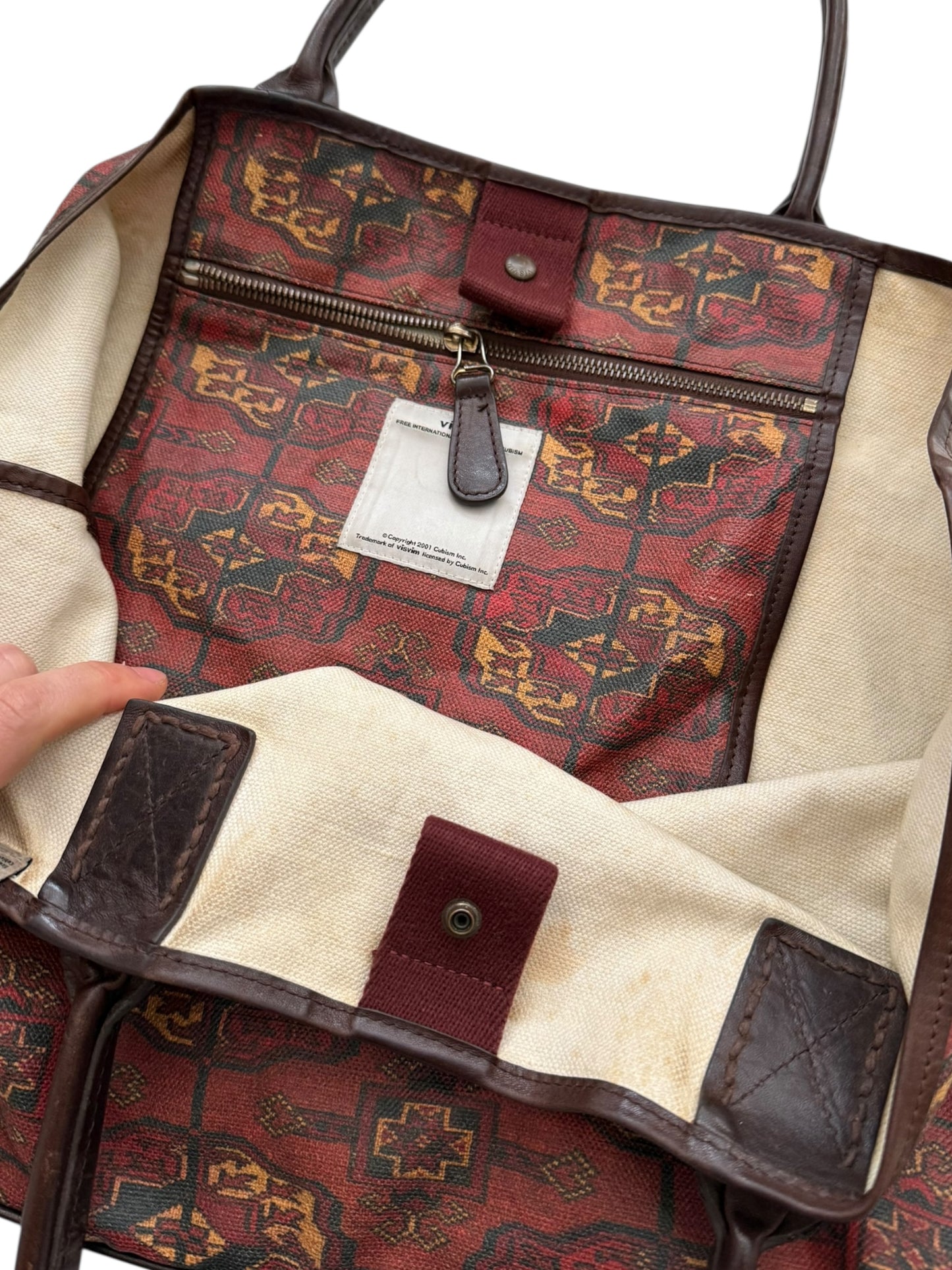 2011 Homer Tote L Canvas Tekke Carpet