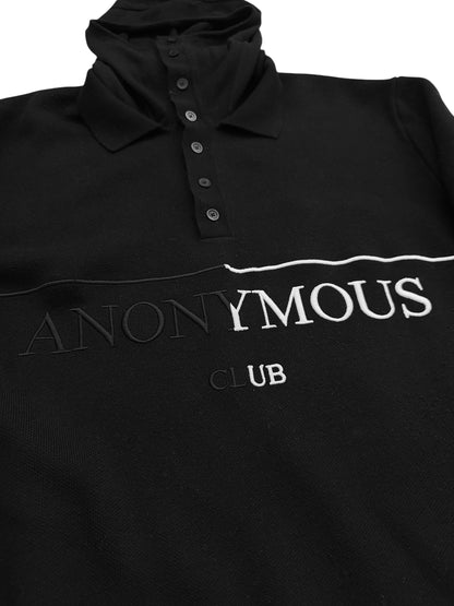 Skully Balaclava Hybrid Knit Heritage Rugby Polo Shirt