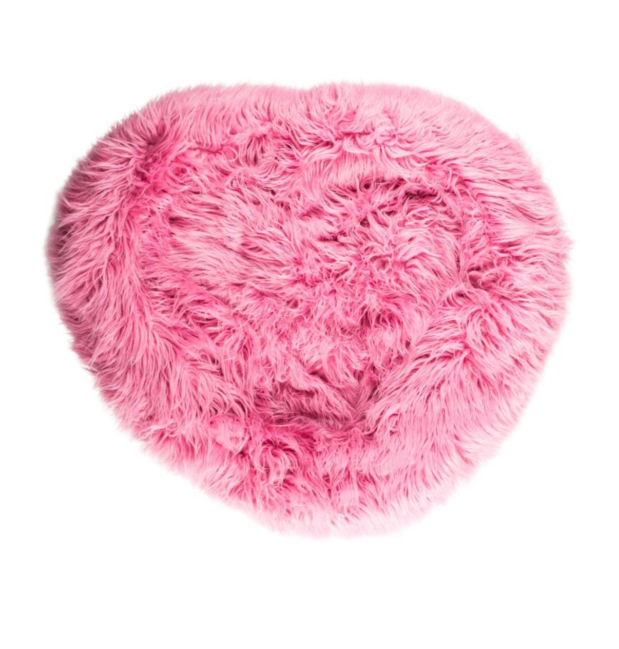 2022 Pink Fur Dog Bed Set