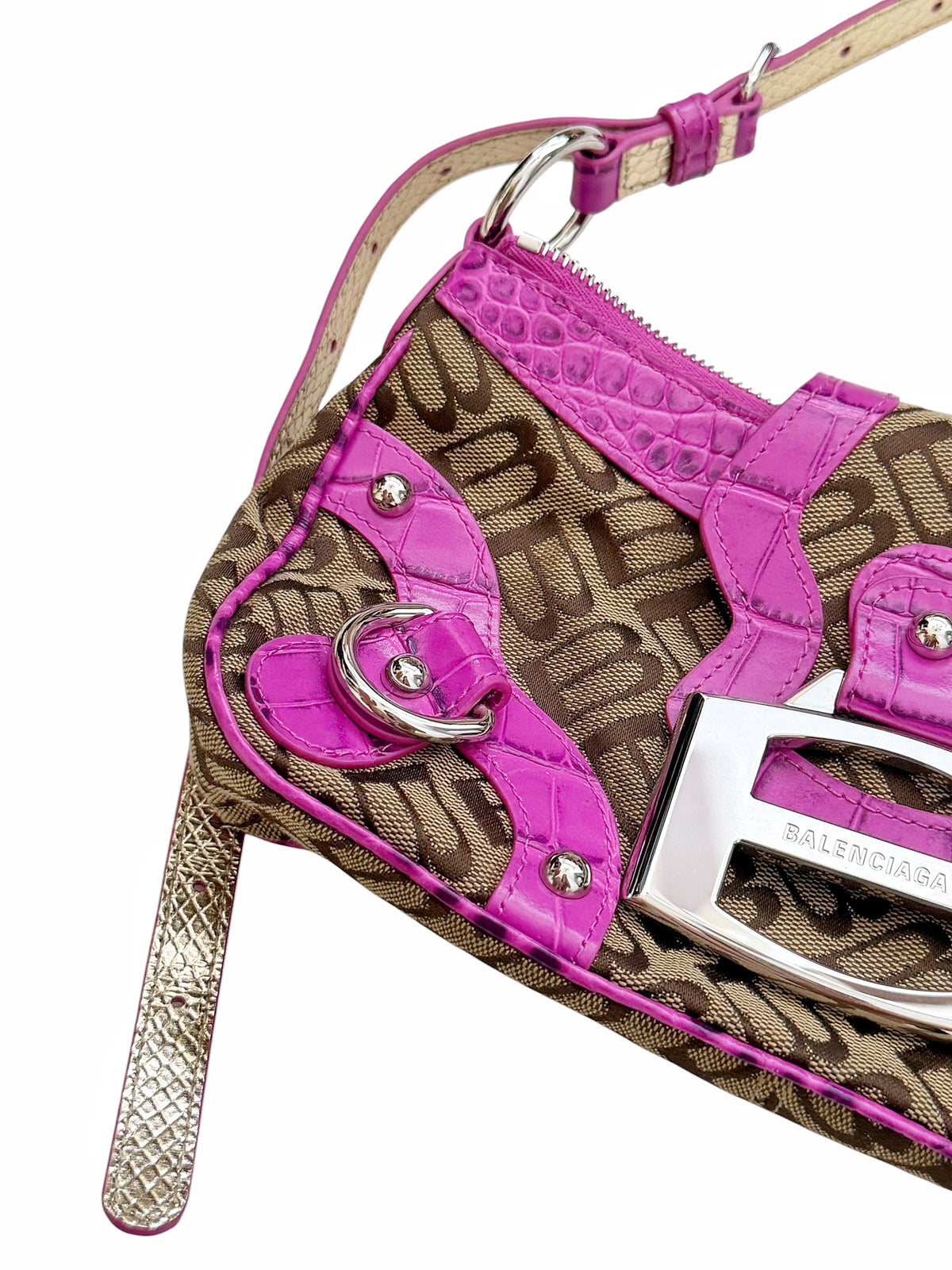 Essex Small Pink Shoulder Bag