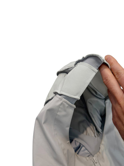 6.0 Left Patchwork Reconstructed Windbreaker Parka