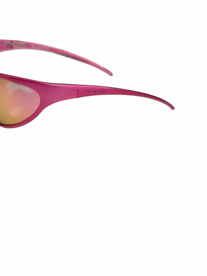 4G Aluminum Wrap Sunglasses Pink