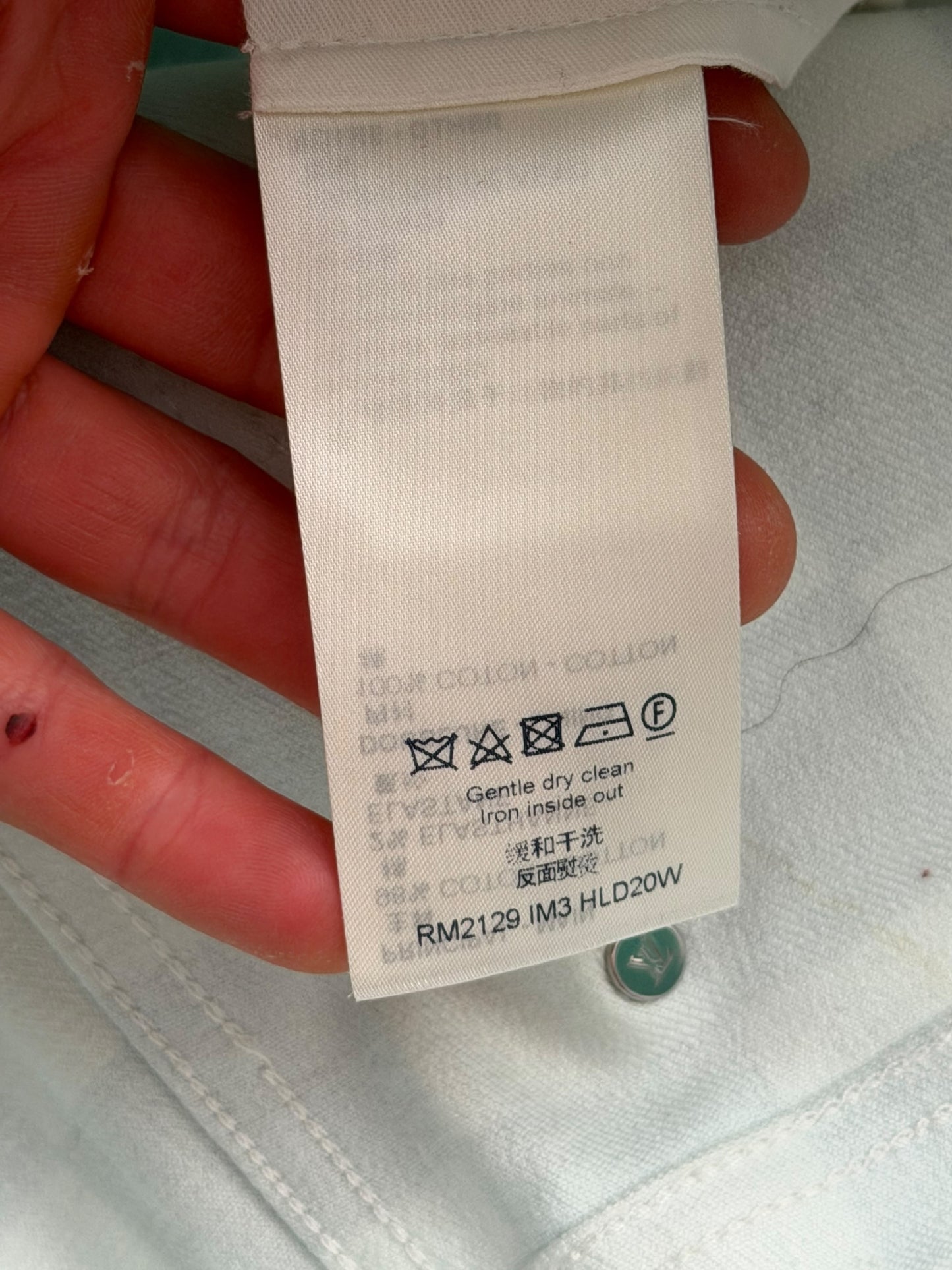 Scribble Damier Checkerboard Pant