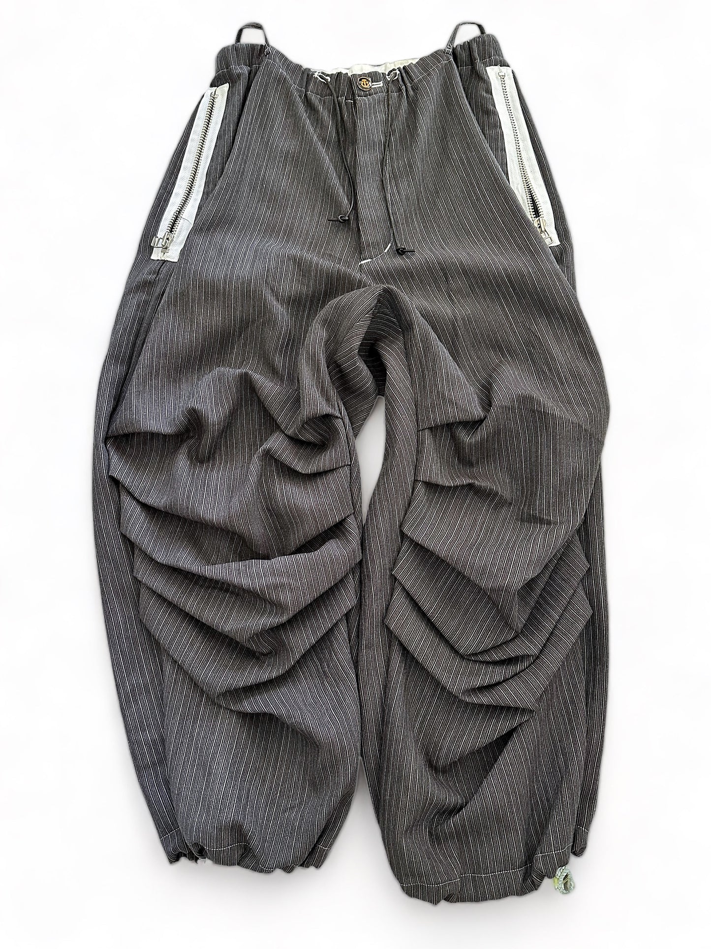 Knee Armor Pleat Reconstructed Trouser