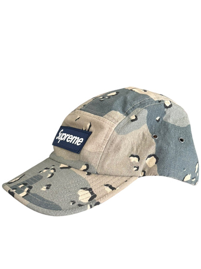 Blue Chocolate Camo Camp Cap