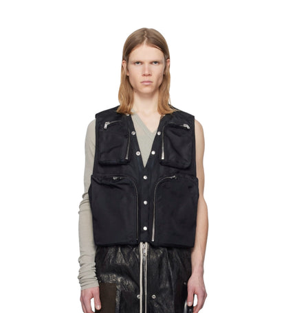 SS26 Hollywood Cargo Zip Vest