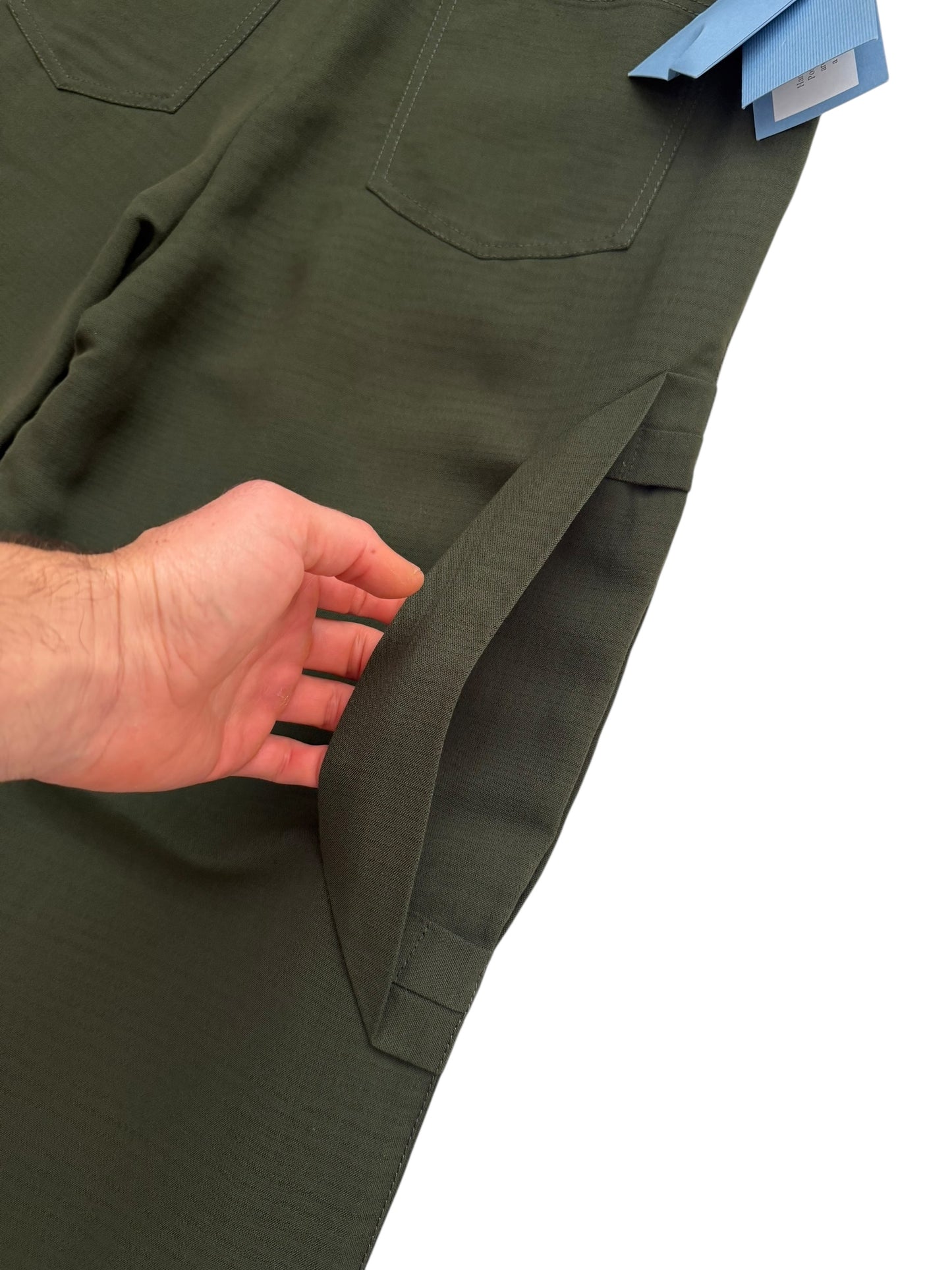 Arjin Baggy Carpenter Green Trouser