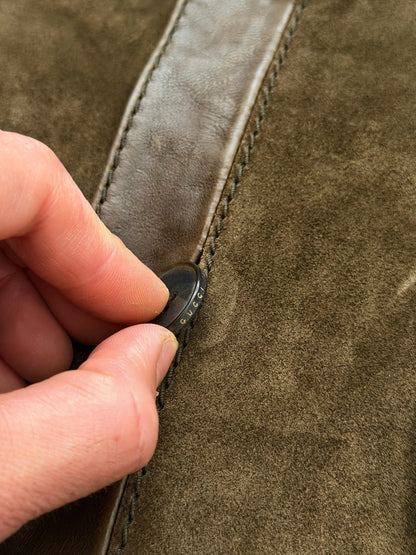 2000’s Tom Ford Era Western Rough-out Suede Leatber Blazer
