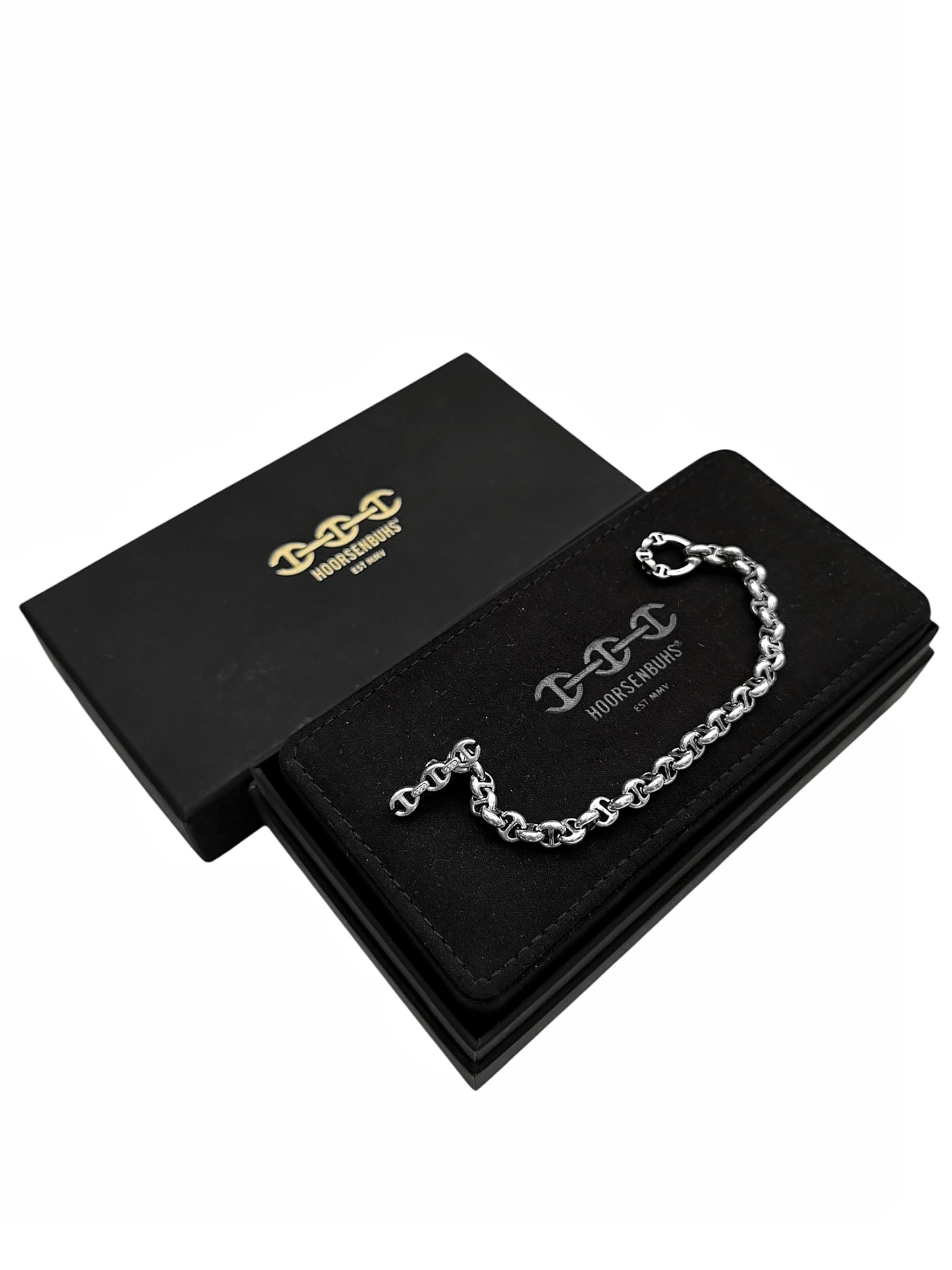 5MM Diamond Silver Link Chain