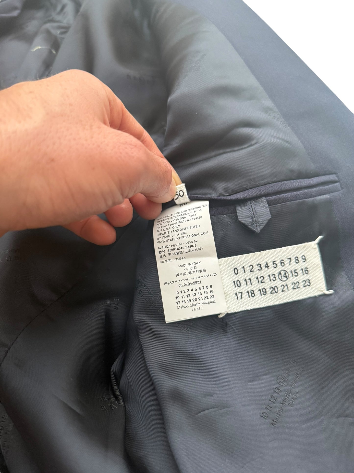 Painted Deconstructed Blazer Jacket