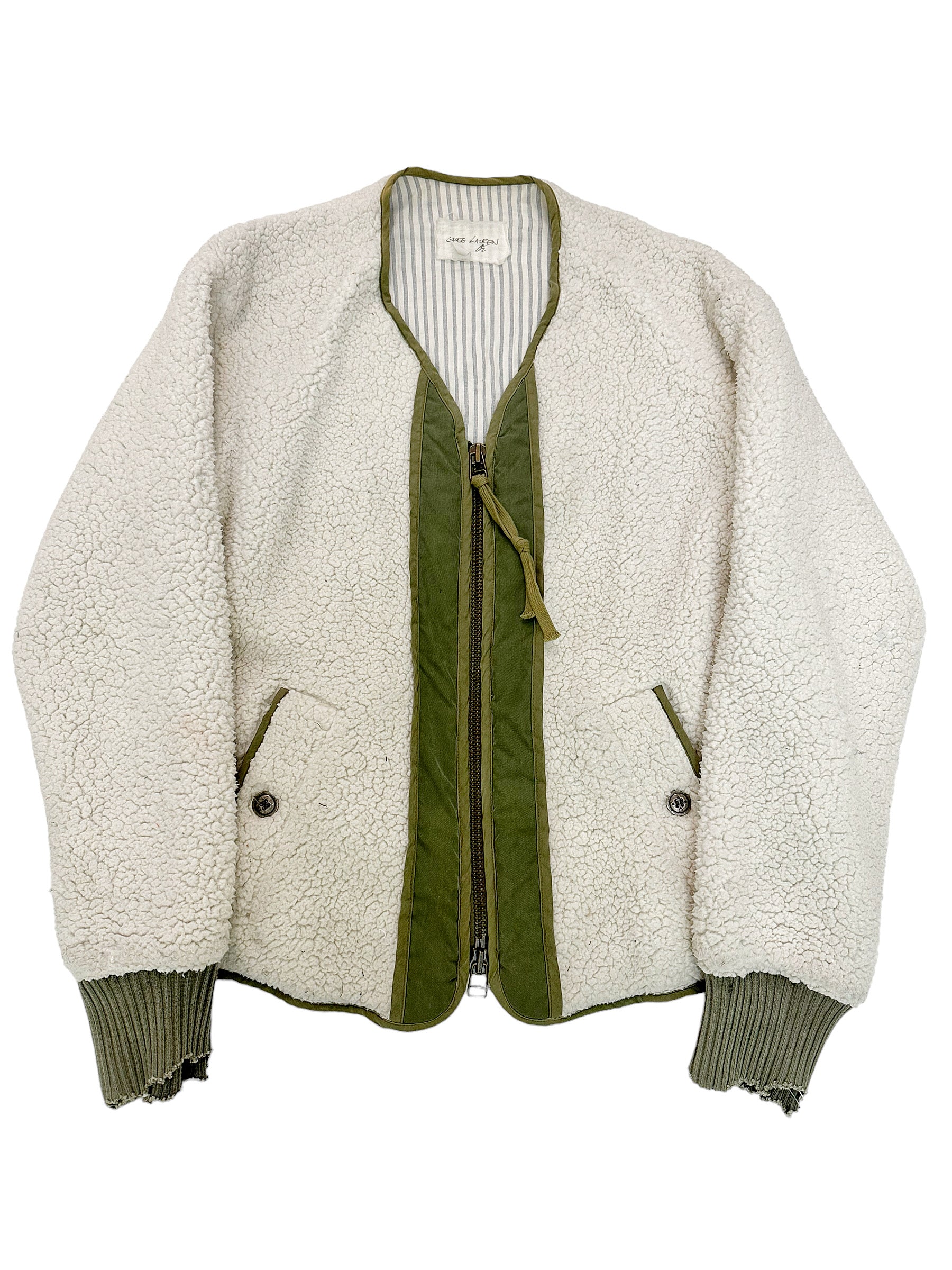 Flyff Jacket Reconstructed Tent Fleece Modern Flight Jacket – Archive Reloaded