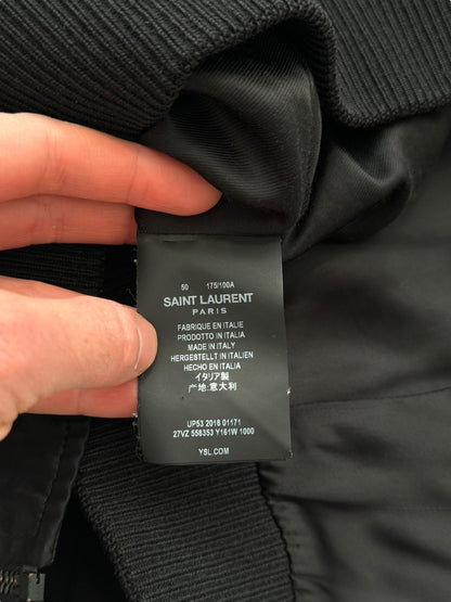 2018 Beaded Logo Satin Teddy Varsity