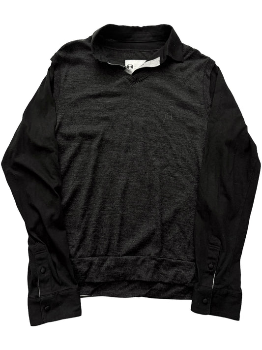 Layered Sweater Shirt