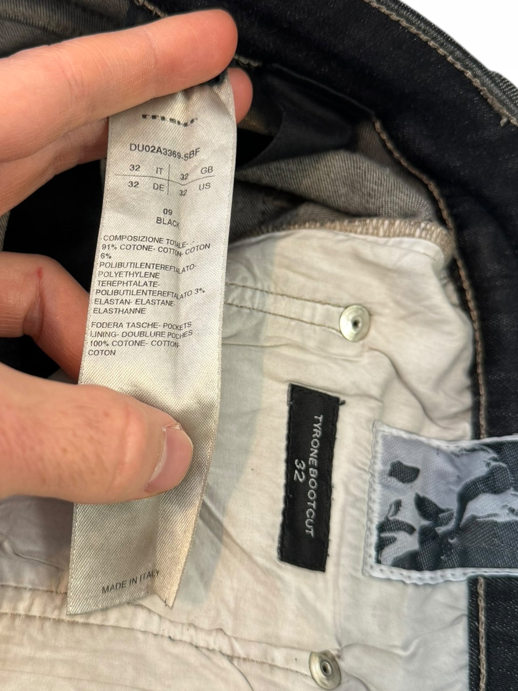 Foil Wax Tyrone Bootcute Flare Denim – Archive Reloaded