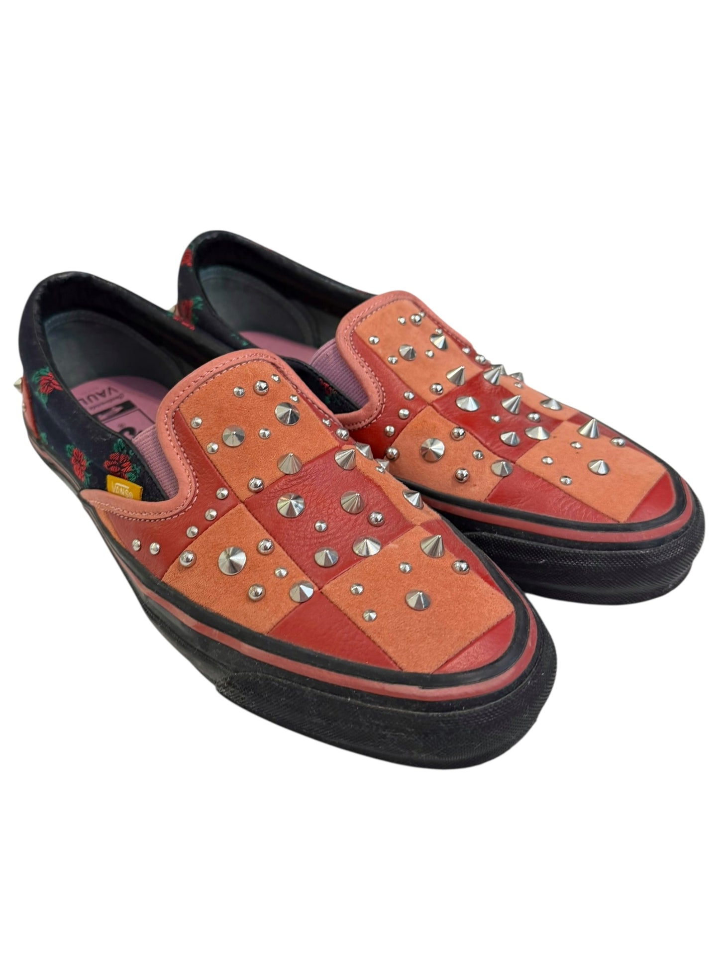 x Vans Vault Studded Patchwork Leather Slip On