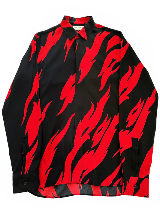 2017 Flame Silk Shirt