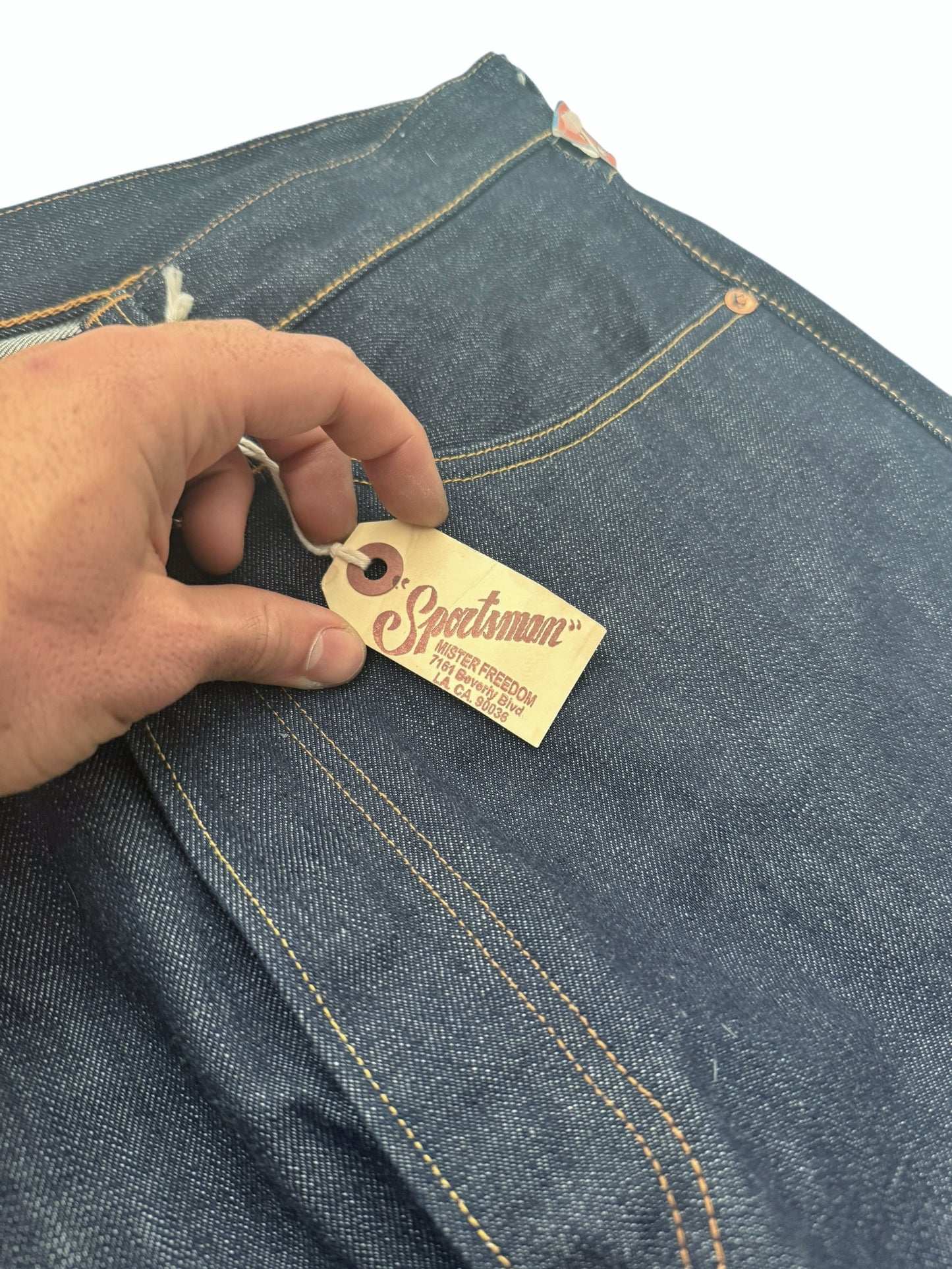 2011 Naval Tailor Denim Buckle Jeans